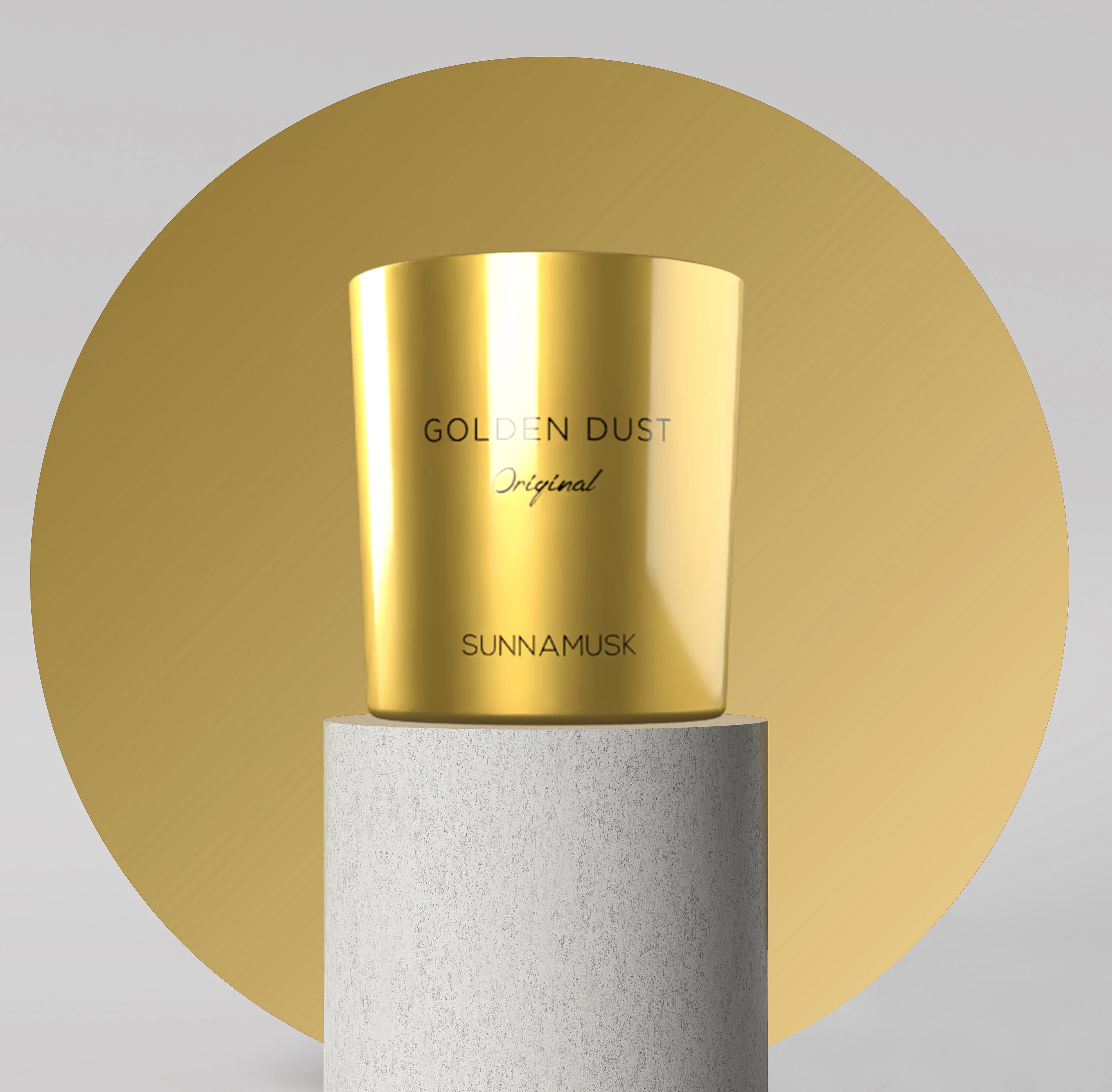 Golden Dust Scented Candle - Image 3