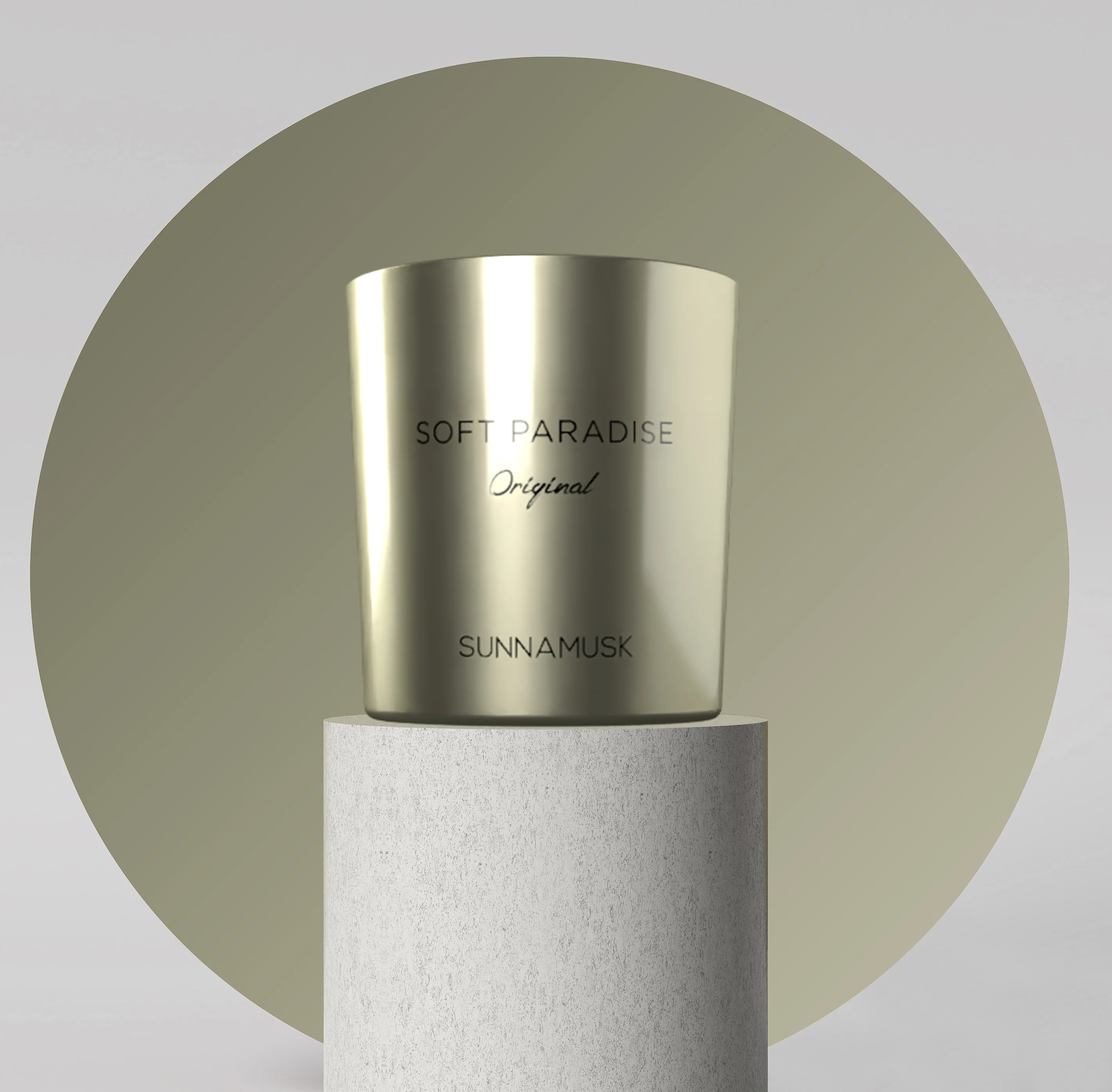 Soft Paradise Scented Candle - Image 3